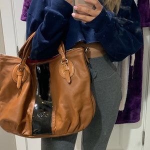 Vintage Ralph Lauren Messenger Crossbody Bag